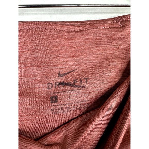 Nike Dri Fit Light Rust Full Length Hi RIse Leggings sz Small - Picture 2 of 8
